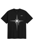 SALTY TEARS - Black Melted Star T-Shirt